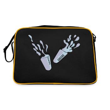Trinquons - Sac Retro - noir/or - Dos
