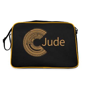 Pour les Juifs - Sac Retro - noir/or - Dos