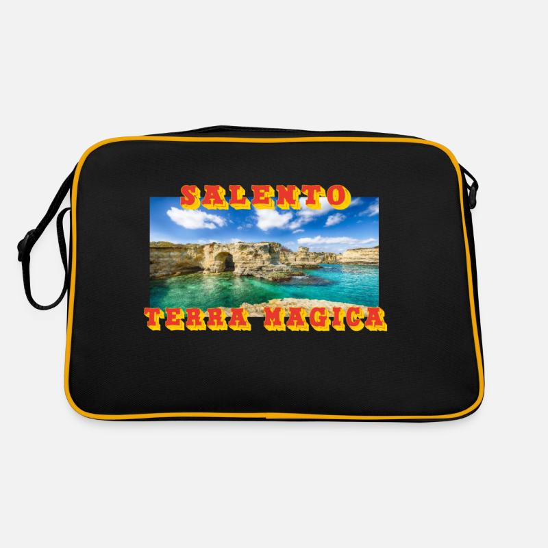Salento Terra Magica - Sac Retro - noir/or