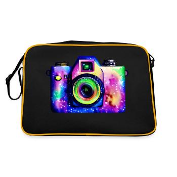 Photographing Camera Photographer Funny Photographer - Retro Bag - black/gold - Back