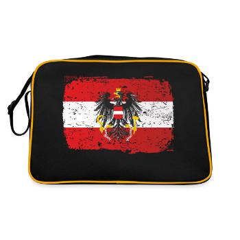Austria Austria - Gift - Retro Bag - black/gold - Back