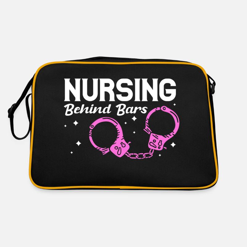 Nursing Behind Bars - Drôle d’infirmière correctionnelle Sac Retro