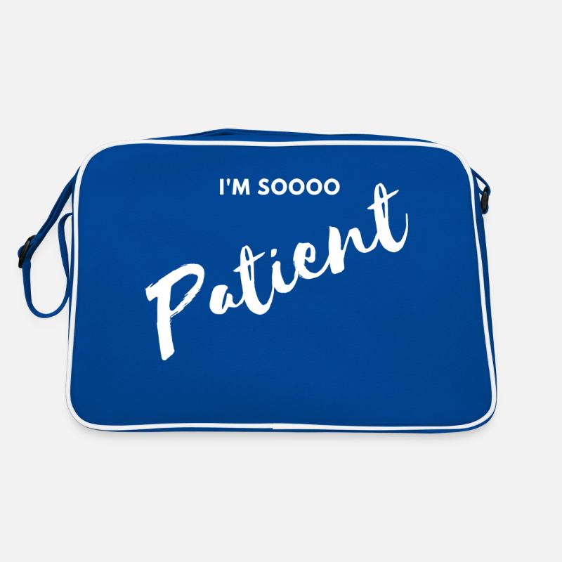 I'm soooo Patient Retro Bag