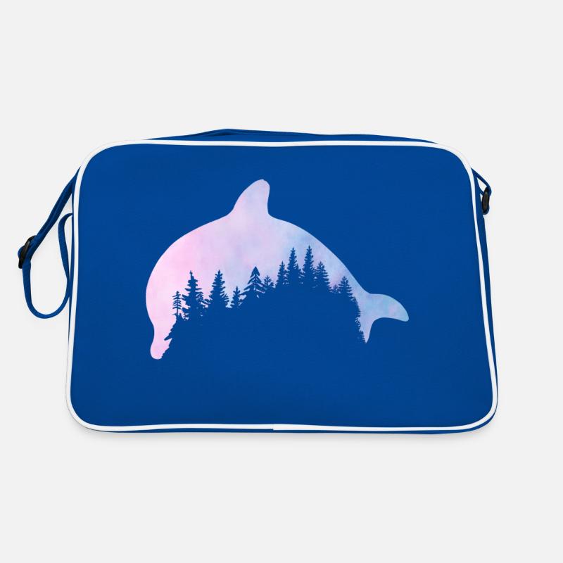 Dauphin de forêt Sac Retro