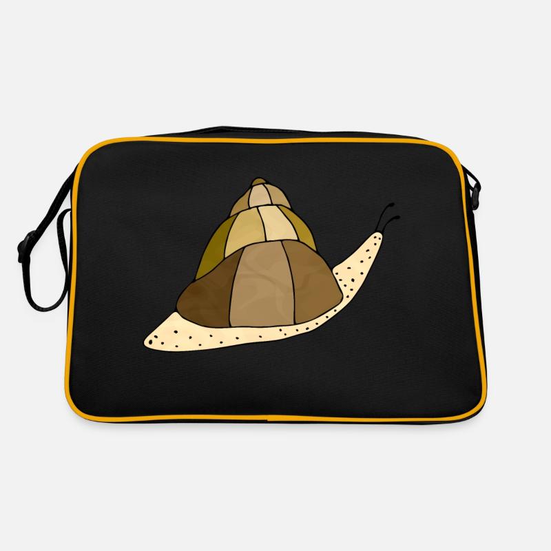 Schnecke Retro Tasche