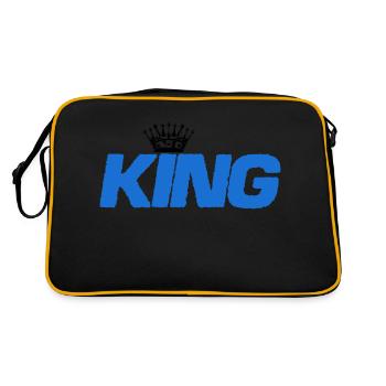 Roi - Sac Retro - noir/or - Dos