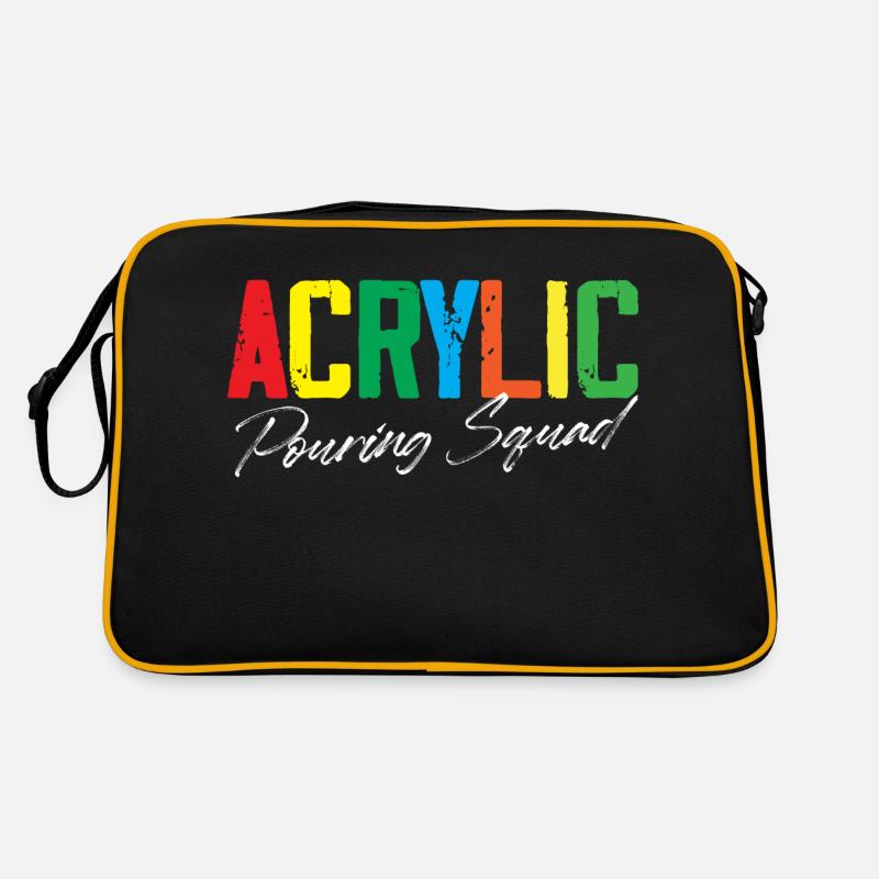 Équipe de coulée d’acrylique Sac Retro