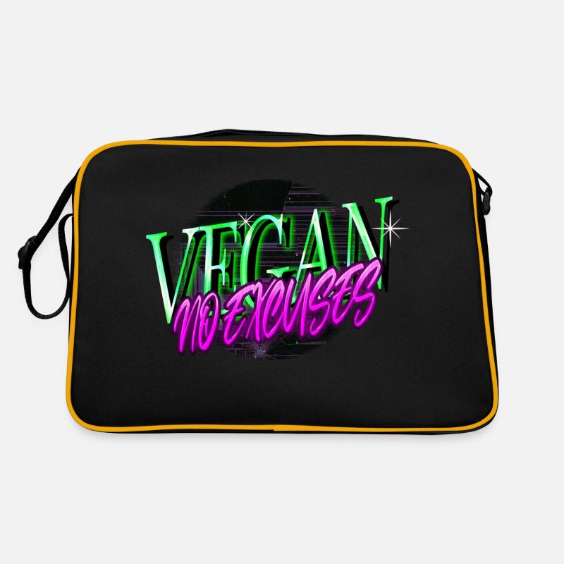 Cool Statement Birthday Present Pro Vegan Retro Bag