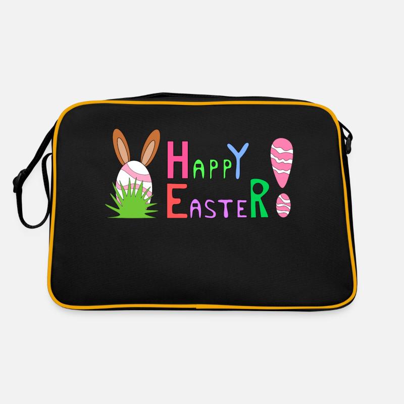 Happy Easter Retro Tasche