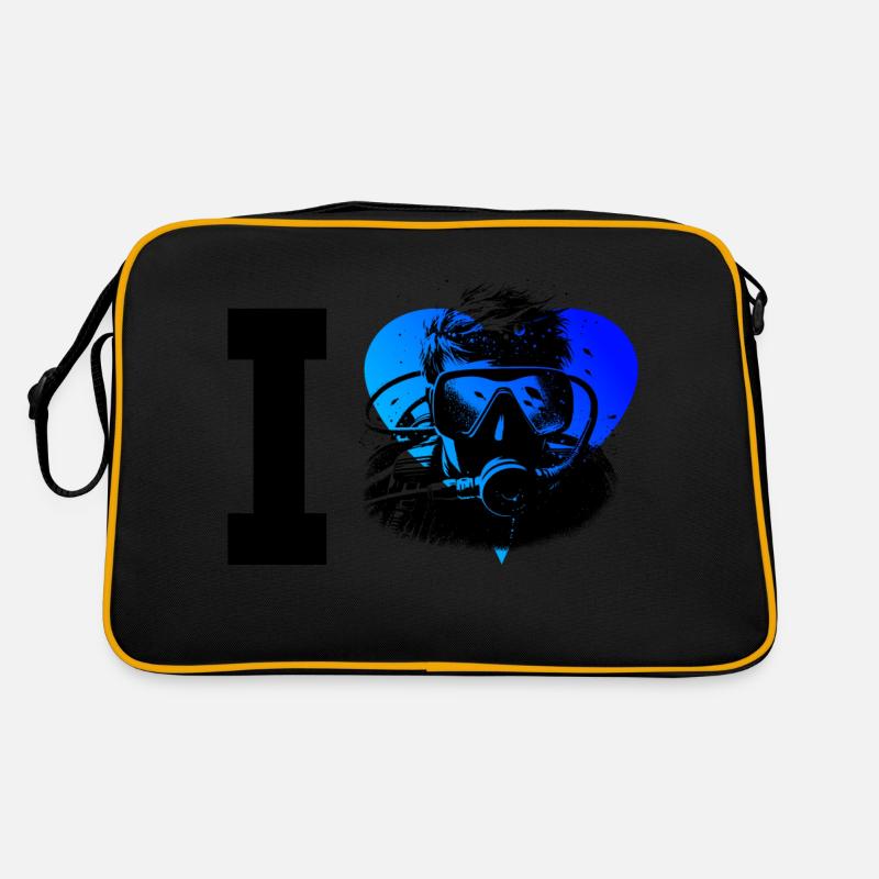 Scuba Diver Diving Diver Scuba Diver Retro Bag