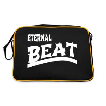 ageless beauty enduring classics fun sayings - Retro Tasche - Schwarz/Gold - Hinten