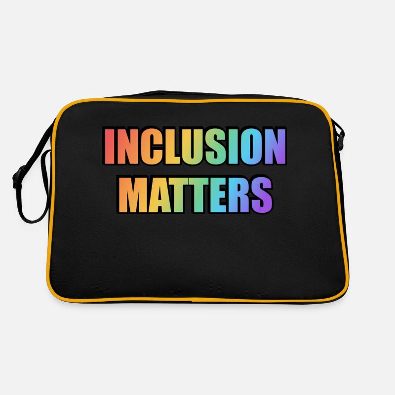 Inclusion Matters Rainbow Retro Bag