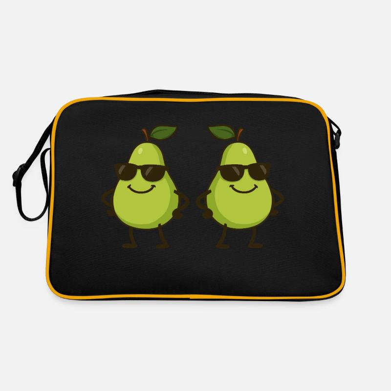 birne comic cool 2 Retro Tasche