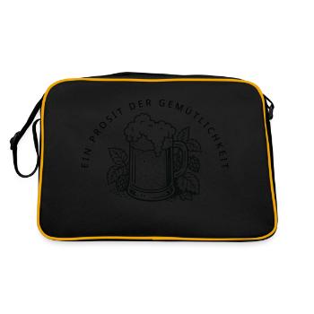 Ein Prosit der Gemütlichkeit - Sac Retro - noir/or - Dos