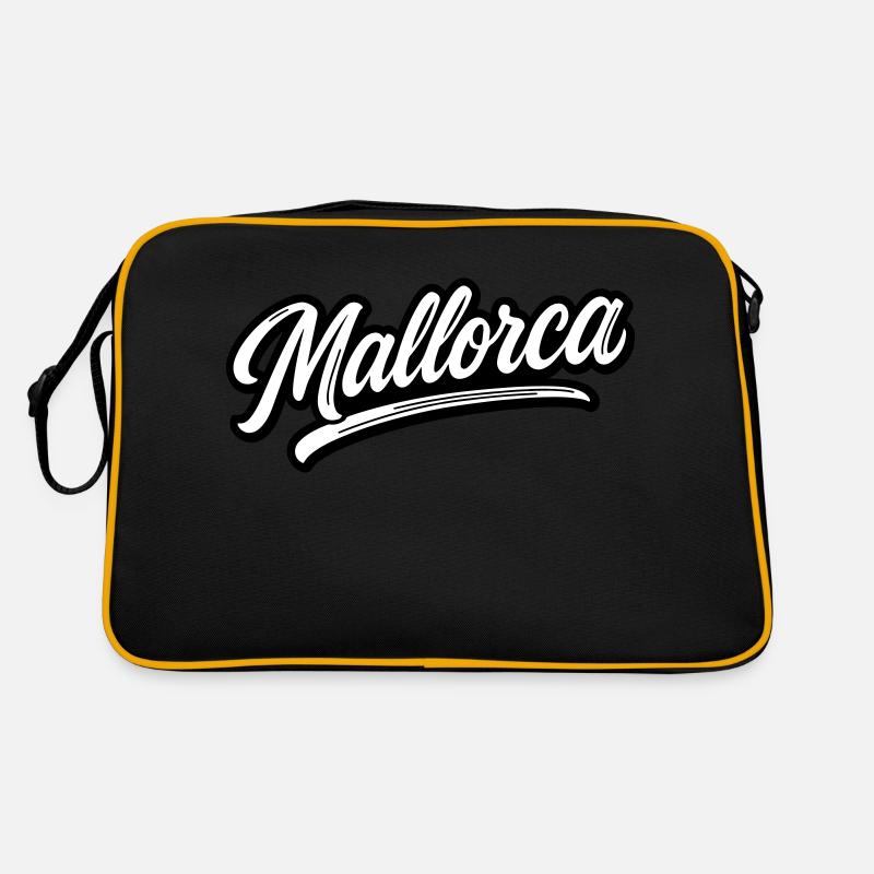 Lettrage de Majorque Sac Retro