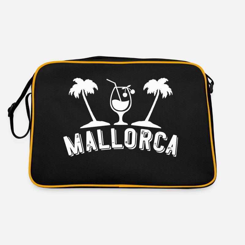 Majorque 1 - Sac Retro - noir/or