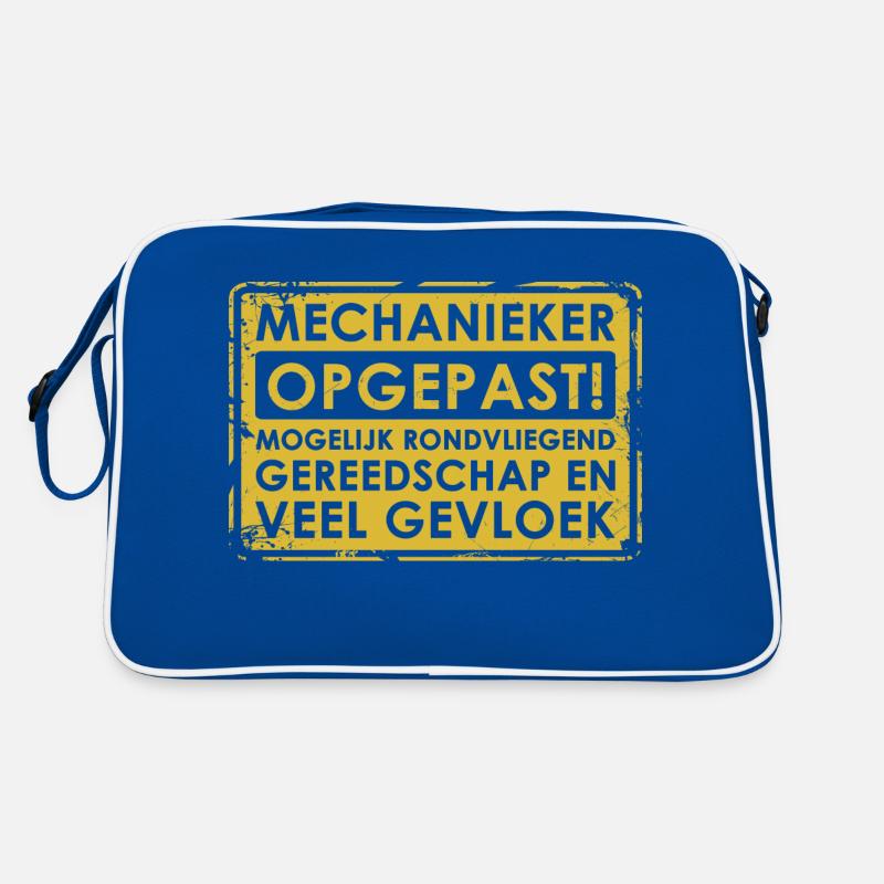 Mechanic Caution! Retro Bag