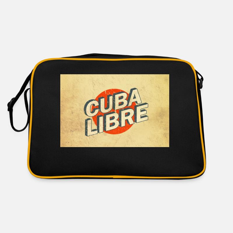 CUBA LIBRE retro vintage Poster Retro Tasche