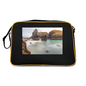 Kynance Cove (Porth Keynans) Littoral Le Lézard - Sac Retro - noir/or - Dos