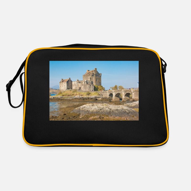 Eilean Donan Castle, île de Skye Highland Sac Retro