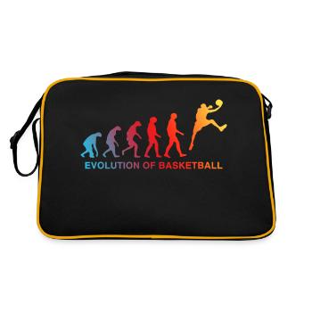 Evolution of Basket Gradient - Retro Bag - black/gold - Back