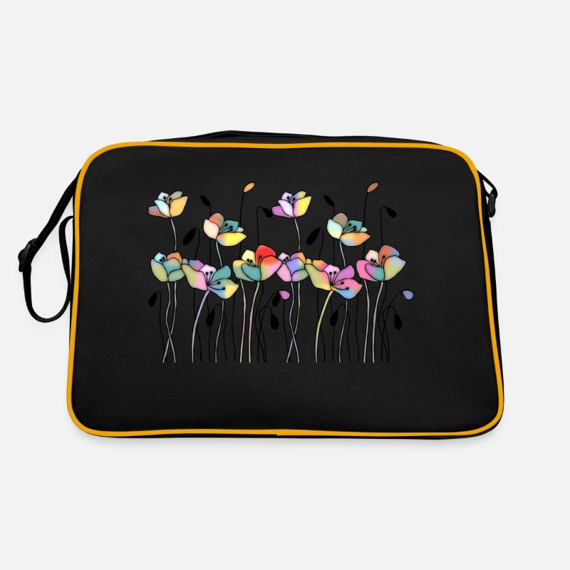 Flowers Retro Bag