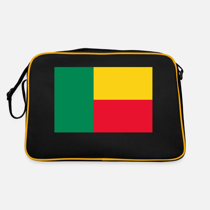 Drapeau Benin Sac Retro