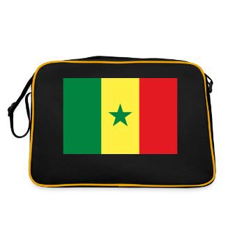 Senegal - Retro Bag - black/gold - Back
