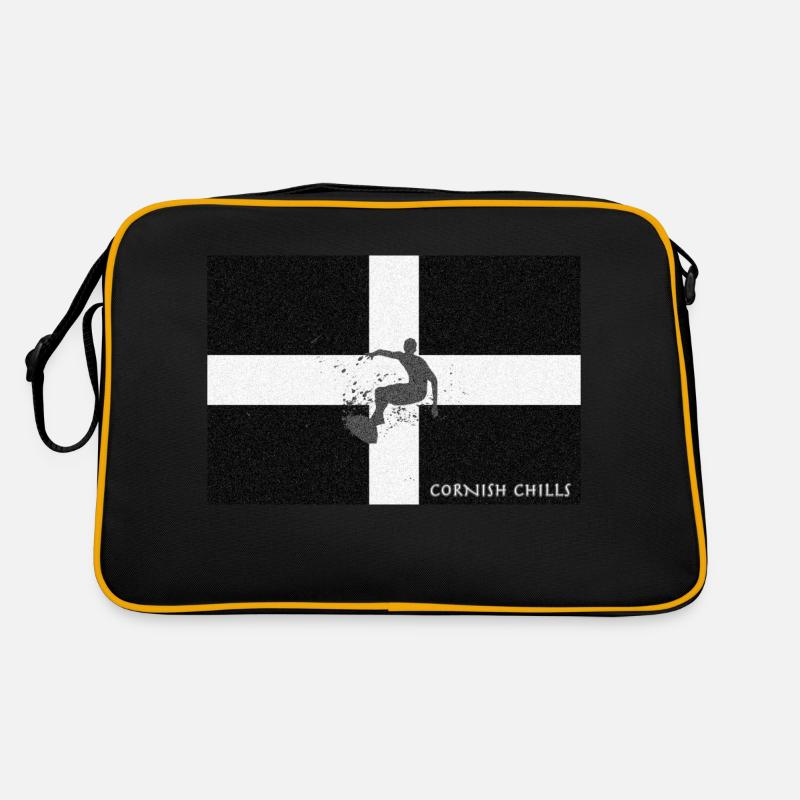 Cornwall - Cornish Shills Surfer Retro Tasche
