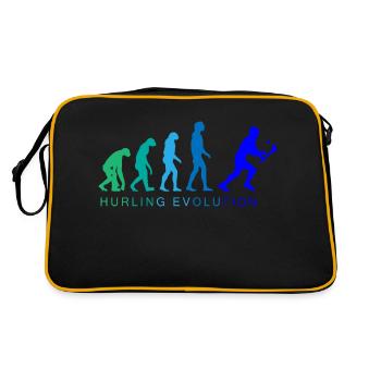 The Evolution of Hurling - Retro Bag - black/gold - Back