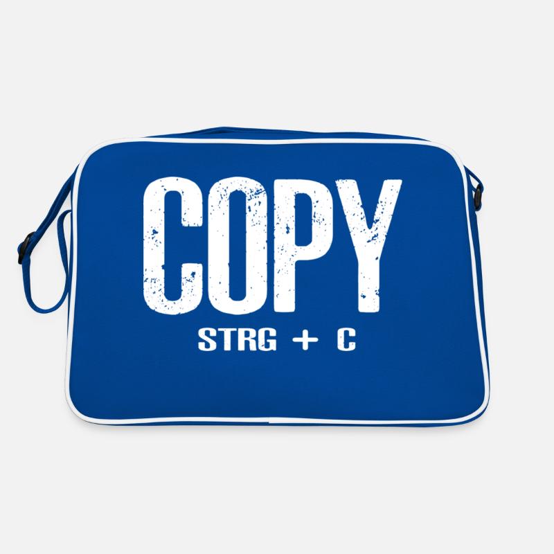 copy strg + c Retro Tasche