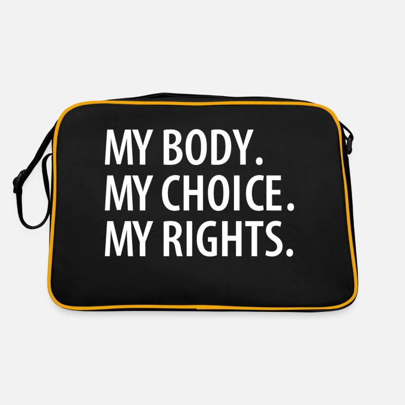 Mon corps. My Choice. My Rights. Mon corps. Sac Retro