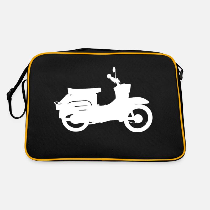 Swallow driver Simson Schwalbe culte scooter GDR Sac Retro