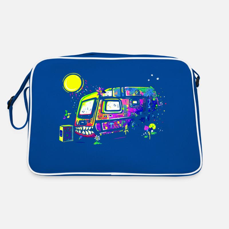 psychedelic caravan Sac Retro