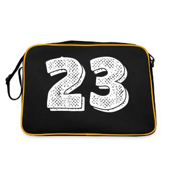 Issue 23- 23rd anniversary - Retro Bag - black/gold - Back