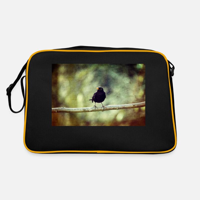 Die Amsel Retro Tasche