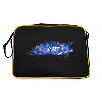 Graffiti Spray - Retro Bag - black/gold - Back