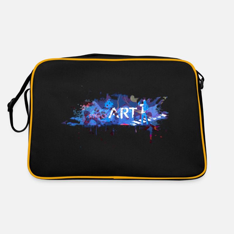 Graffiti-Spray Retro Tasche