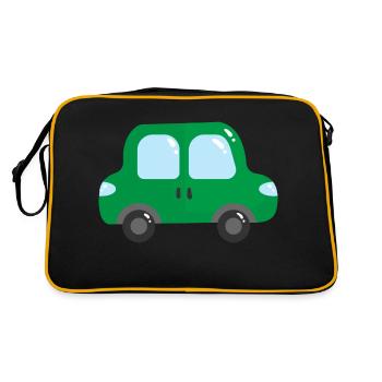 Voiture - Sac Retro - noir/or - Dos
