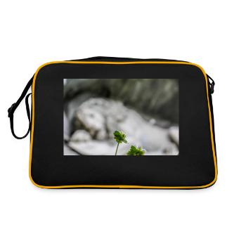 Lion Monument - Retro Bag - black/gold - Back