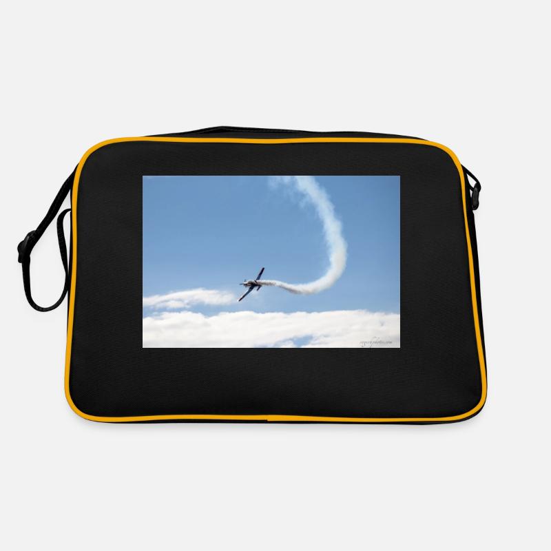 PC-7 Flieger der Schweizer Luftwaffe Retro Tasche