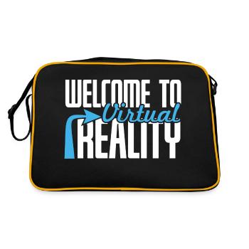 To Virtual Reality - Retro Bag - black/gold - Back