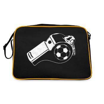 Siffler - Sac Retro - noir/or - Dos