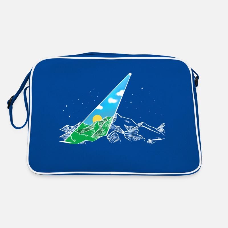Cloudy Sky Retro Bag