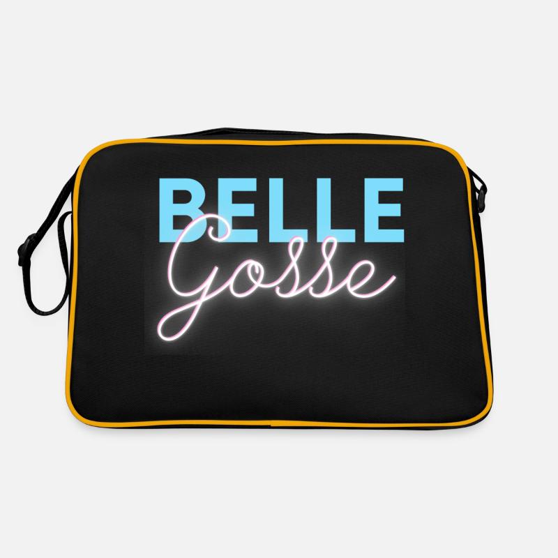 Article "Belle Gosse" - Sac Retro - noir/or
