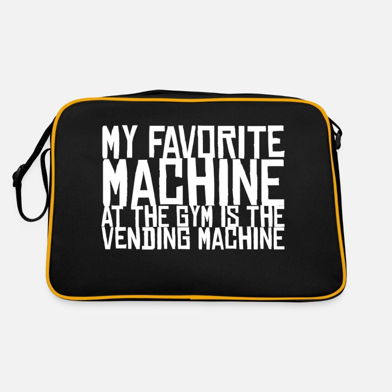 Favorite Machine At The Gym Is The Vending Machine Retro Bag