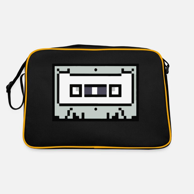 Cassette Idée cadeau rétro pixélisée Sac Retro