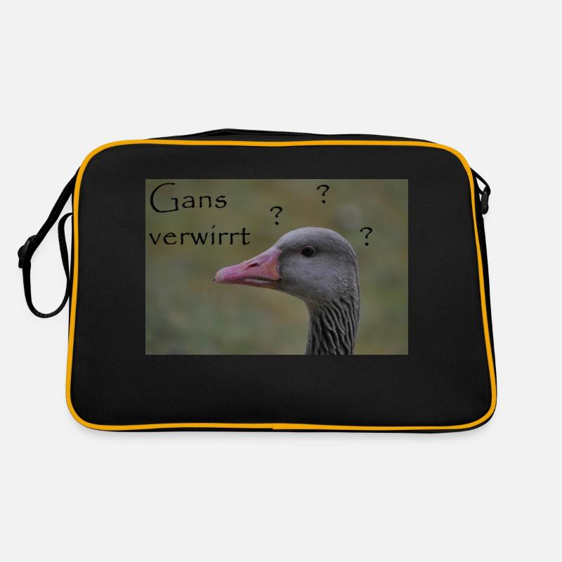 Oie confuse - drôle de dicton Sac Retro