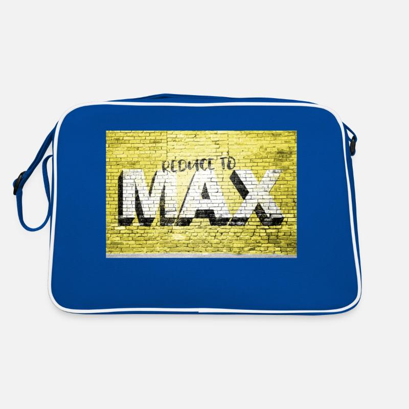 Réduire au maximum la motivation Citation Graffiti Sac Retro