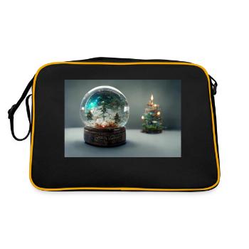 Noël 11 - Sac Retro - noir/or - Dos